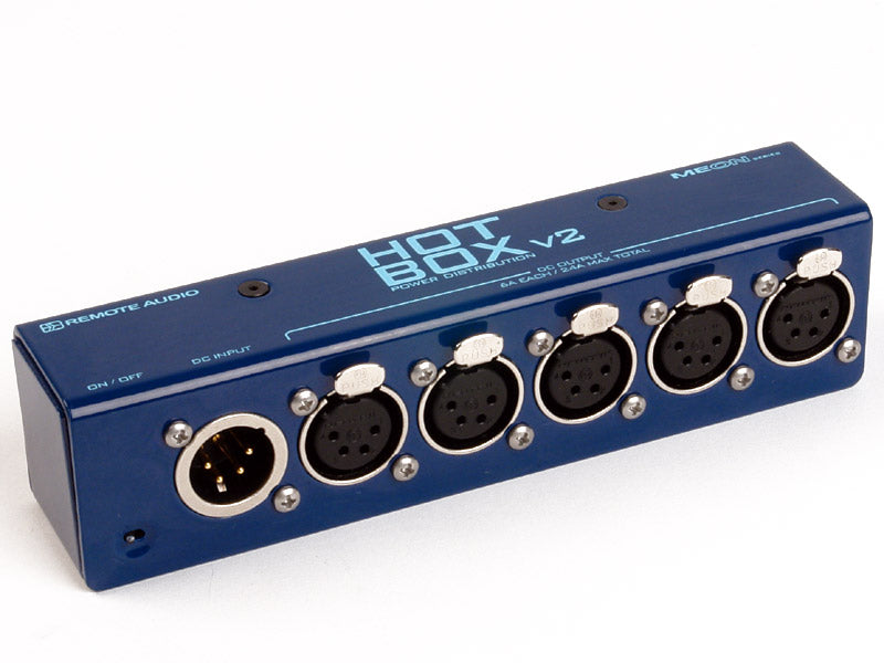 Remote Audio HOTBOX Hot Box V2: 1 IN, 5 OUT Circuit Protect