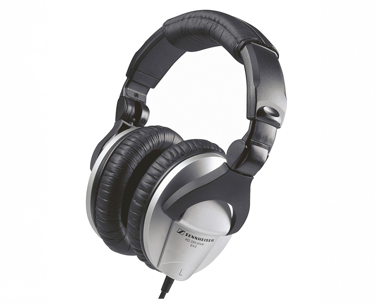 sennheiser hd280 silver closed dynamic stereo headphone pro sound sennheiser hd280 silver closed dynamic stereo headphone pro sound