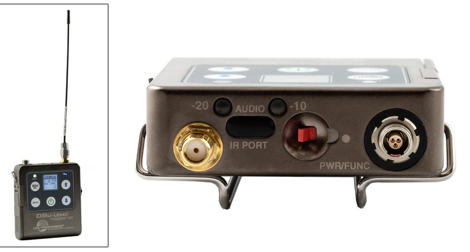 LECTROSONICS DBu LEMO BELTPACK TRANSMITTER
