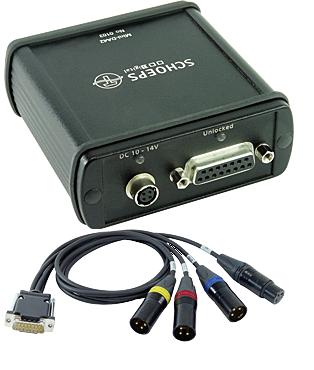 Schoeps Mini-DA42 AES42 Powering Box with Digital and Analog