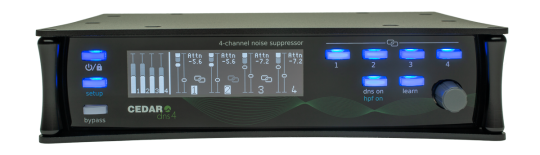 Cedar DNS4 4CH Digital Dialog Noise Suppressor