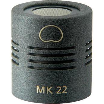 Schoeps MK 22g Open Cardioid, matte gray, directional pattern is between Wide Cardioid and Cardioid