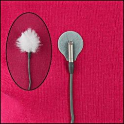 Rycote Lavalier Overcovers - 6 Reusable Fur Covers. Two Of Each Color