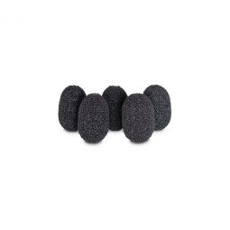 Rycote Black Lavalier Microphone Foams 5-Pack