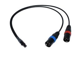 Remote Audio CA-T5F2X3M-18 Cable for Zaxcom TA5F to (2) XLR3
