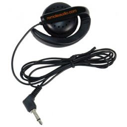 Remote Audio EAR BUD Single Ear Speaker w/ flexible ear hook