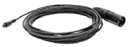 K 5 LU, 5 m (16') Lemo to XLR-3M for CCM_L microphones, RL Tubes and SK hangers