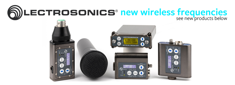 Lectrosonics New Wireless Frequencies - Transmitters at Pro-Sound